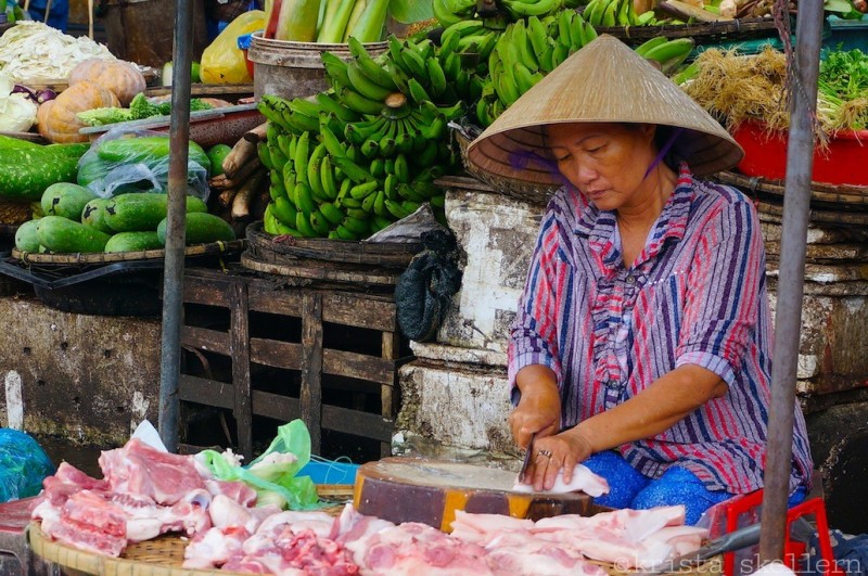 Dong Ba Market in Hue, Vietnam